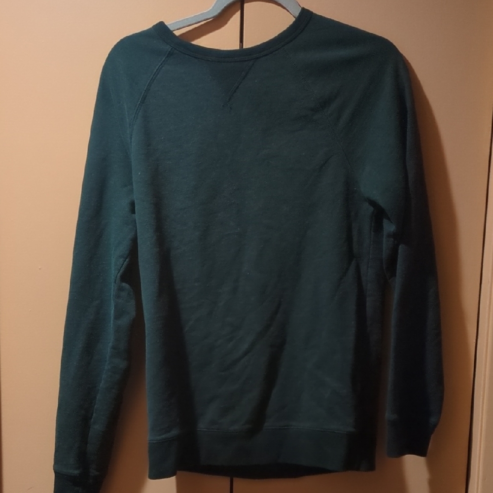 Faded Glory Women's Dark Green Crewneck Sweatshirt